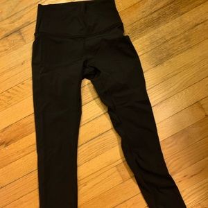 Lululemon high times black size 4